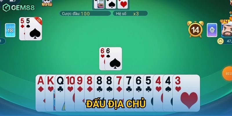 Đấu Địa Chủ Gem88 – Game Bài Trí Tuệ Hấp Dẫn Với Nhiều Chiến Thuật Hay